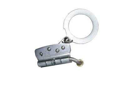 AFP Self-Locking Rope Grab with 2.25 inch Connecting Eye, Used with 5/8’’ Lifeline Rope, for Construction, Climbing, Fall-Protection, 310 lb. Capacity (OSHA/ANSI Compliant) Silver - color: Silver