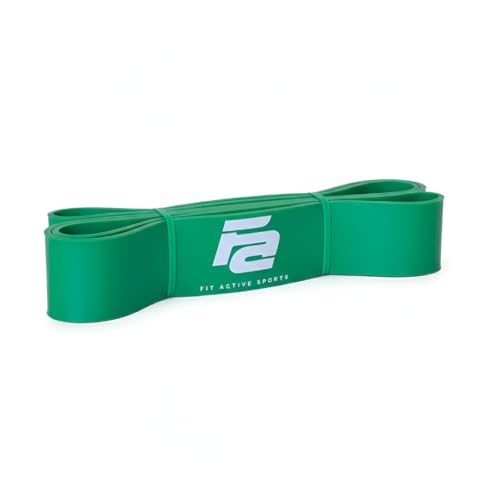 Resistance Workout Exercise Bands for Home, Gym, Stretching, Strength Training, Weightlifting, Pull Up Assist - Indoor and Outdoor Use - color: Green
