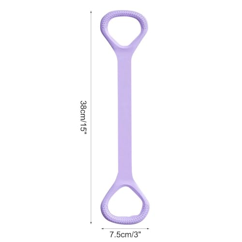 Figure 8 Exercise Bands, 3PCS Arm Execrise Stretch Bands Elastic Workout Band with Non-Slip Handle for Training Arm, Back, Chest and Shoulder - size: Small