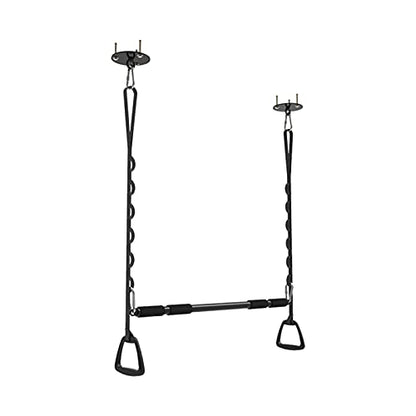 Home Indoor Pull-up Bar Multifunctional Strength Training Aerobic Fitness Equipment Height Adjustable Ceiling Installation Steady Load 300kg,