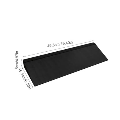 Squat Wedge Block, Supportive Incline Design, 49.5x15.5x5cm, Stretching Mobility Wedge, Fitness Weightlifting Wedges Block, Sturdy And Non-Slip Construction, For Home Gyms And Fitness Enthusiasts