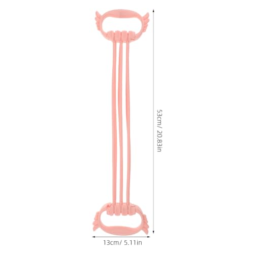 YARNOW Figure 8 Fitness Resistance Band, 15-90LBS Arm Back Training Elastic Ropes, Chest and Shoulder Stretch Bands Exercise Equipment for Yoga & Pilates Stretching