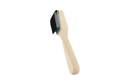 2 Pack Suede Brush for Dance Shoes Sole Cleaning, Wooden Handle Suede Shoe Cleaner, Durable Wire Shoe Cleaning Brush for Suede Sole Dance Shoes, Suede Brush for Shoes