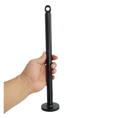 Gym Loading Pin Stainless Steel Fitness Pulley Cable System Attachment Dumbbell Rack Barbell Slice Support Frame for Weight Lift - color: 32cm