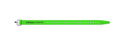 Voile Straps - 15" Aluminum Buckle Green - color: Green