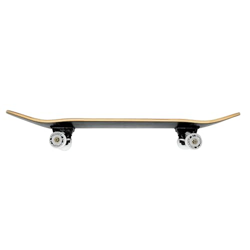 Yocaher Poker Series Pro Complete Skateboard 7.75” x 31” – Double Kick Concave Deck, ABEC-9 Bearings, 54mm Wheels, Aluminum Alloy Trucks, BlackWidow Grip Tape – Trick Skateboard for Beginners & Teens - color: King of Hearts