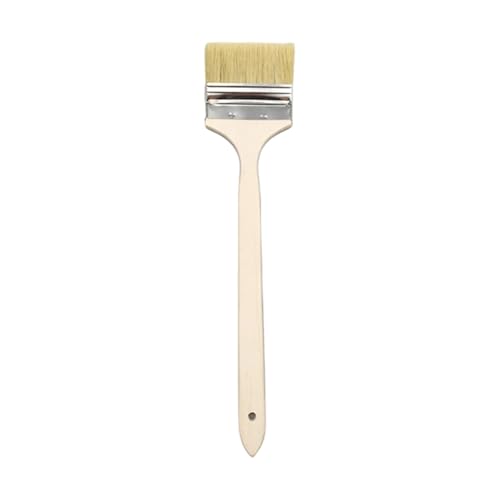 Tool with Comfortable Wooden Grip for Deeply Long Curved Head Scrub Brush Extended Reach Extension - size: A