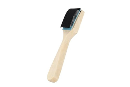 2 Pack Suede Brush for Dance Shoes Sole Cleaning, Wooden Handle Suede Shoe Cleaner, Durable Wire Shoe Cleaning Brush for Suede Sole Dance Shoes, Suede Brush for Shoes