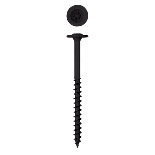 SPAX 3581821001270 3/8 x 5 T-Star Washer Head HCR (High Corrosion Resistant) (Exterior) PowerLag Screw (150 Pieces per Pail) - size: 3/8 x 5"