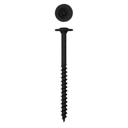 SPAX 3581821001270 3/8 x 5 T-Star Washer Head HCR (High Corrosion Resistant) (Exterior) PowerLag Screw (150 Pieces per Pail) - size: 3/8 x 5"