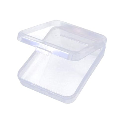 2 Pcs Chalk Holders Storage Box Storage Containers Small Case Clear Chalk Holders Storage Organizers for School
