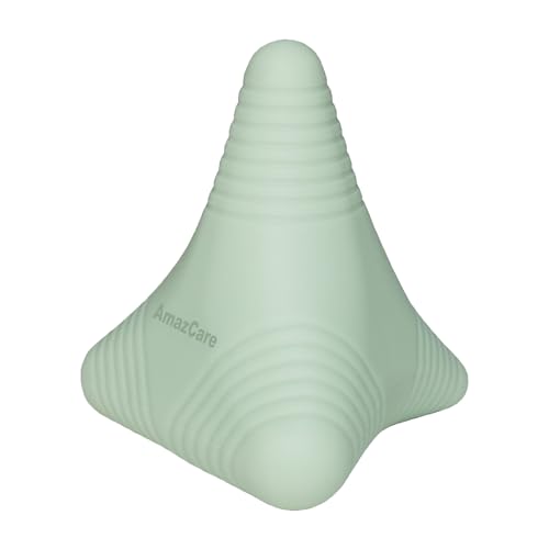 Trigger Point Massage Ball Manual Massager Tool 2.8”×2.9”. Green | Silicone Massage Ball for Muscle Knot Deep Tissue Myofascial Release Physical Therapy Hip Flexor Iliacus Psoas Hand Foot Back - color: Green