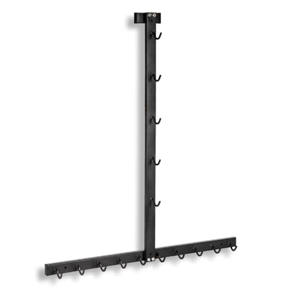 LAT Pulldown Attachments LAT Pull Down Bar Storage Rack for Mag Grip LAT Pulldown Machines Attachments Stand Cable Attachment Storage Rack for Home Gym and Gym Wall Storage