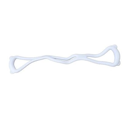 Shoulder Exercise Elastic Rope 8 Shaped Fitness Resistance Band Comfortable Portable Anti Slip Rugged for Home Gym Body Shaping Blue 3Pcs