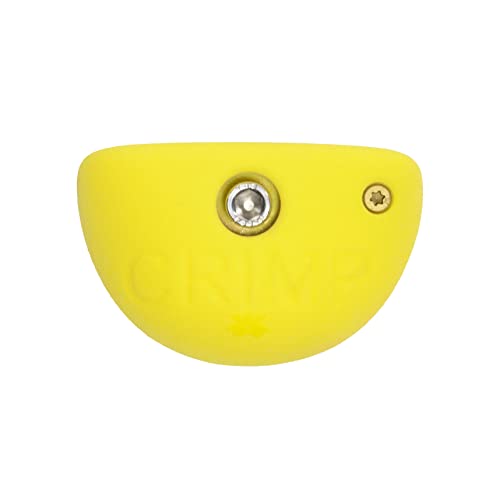 Atomik Climbing Holds Educational Crimp in Yellow