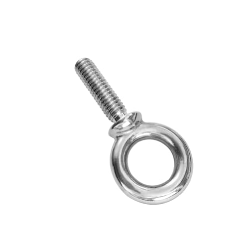 1/2"-13 x 1-1/2" Lifting Shoulder Eye Bolts, Marine Grade 316 Stainless Steel Threaded Nut Fastener (5 Pack) - size: 1/2"-13 x 1-1/2", style: Pack of 5 (316 stainless steel)