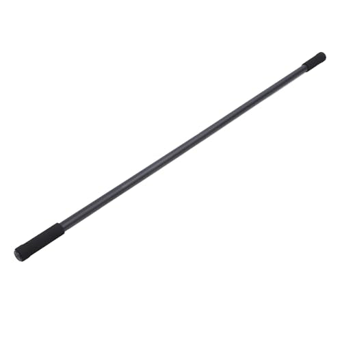FTVOGUE Yoga Stretch Stick Adjustable Steel Mobility Bar, Versatile Flexibility Training Support for Home Gym Alloy Steel Foam Handles 30 45 60 Inch 1 Pack