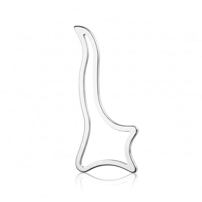 ONUEMP Ice Gua Sha Muscle Scraper, Stainless Steel Massage Therapy Tools - Body Sculpting, Maderoterapia Kit Colombiana for Lymphatic Drainage, Anti Cellulite, Deep Tissue - size: Board