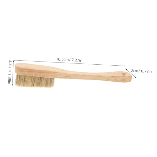 Toyvian Rock Climbing Brush with Soft Boar Hair Bristles Ergonomic Handle for Precision Cleaning Nonabrasive Design for Bouldering and Climbing Holds Lightweight and Portable Accessory