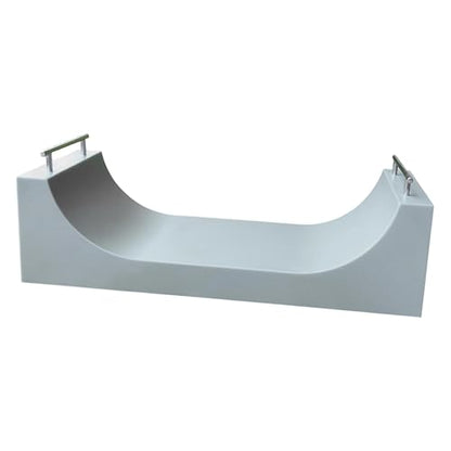 Simhoa Finger Skateboard Ramp, Mini Fingerboard Ramp, Plastic Skateboard Obstacle, Training Props for Finger Skill Development, Desk Skatepark Toy & Gift for Kids Teens Fingerboard Players, U Ramp - size: U Ramp