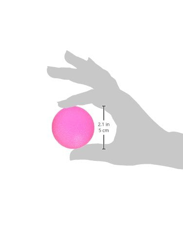 Sammons Preston Hand Therapy Balls, X-Soft Pink Hand & Finger Exerciser, Varying Resistance for Grip Strength & Physical Therapy, Stress Ball, Fidget Toy, Squeeze Ball for Arthritis Pain Relief