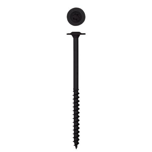 SPAX 3581821001520 3/8 x 6 T-Star Washer Head HCR (High Corrosion Resistant) (Exterior) Powerlag Screw (150 Pieces per Pail) - size: 3/8 x 6"