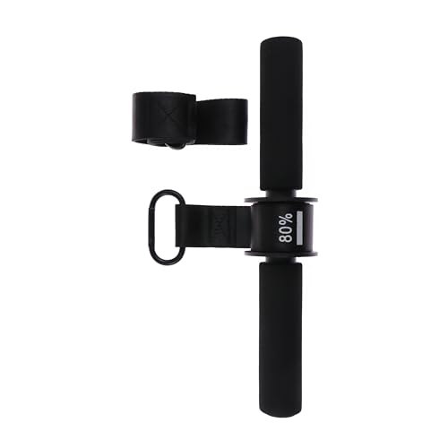 VI-FA Forearm Strengthener & Wrist Roller, Adjustable Strap & Thicker Non-Slip Foam Handles for Grip Strength, Muscle Building & Rehabilitation