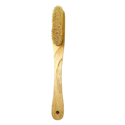 cdar Rock Climbing Brush with Wooden Long Handle Thick Boar Bristles Indoor Outdoor Climbing Bouldering Brush Cleaning Tool