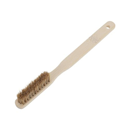 Bouldering Chalk Brush with Long Handle Mountaineering Cleaning Brush Natural Boar Bristle for Indoor and Outdoor Use