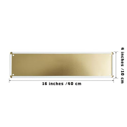 Welcome-Ish Farmhouse Metal Sign 16x4 Inch - Entryway Front Door Housewarming Gift - color: Metal Sign15, size: 16x4 Inch