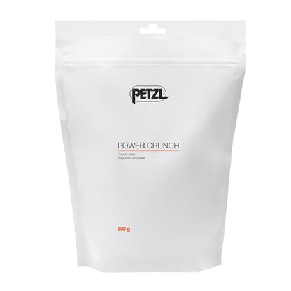 PETZL Power Crunch Rock Climbing Chalk | Chunky Loose Chalk for Climbing, Gymnastics, & Weight Lifting
