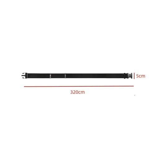 Mat Strap Equipped with Polyester Reusable Securing Strap Quick Release Buckle Binding Belt Comfortable Carry Loops Suitable for