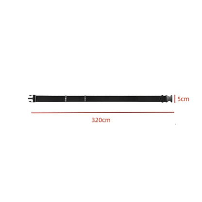 Mat Strap Equipped with Polyester Reusable Securing Strap Quick Release Buckle Binding Belt Comfortable Carry Loops Suitable for