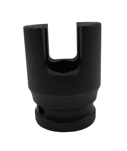 1/2" Drive Multi-Purpose Lineman Socket, 3/4" 4-Point, 9/16" Slot | Fits Square Nuts, Eye Bolt, J-hooks, Hot-line & Grounding Clamps, Heat Treated Cr-V Alloy Steel