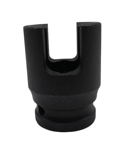 1/2" Drive Multi-Purpose Lineman Socket, 3/4" 4-Point, 9/16" Slot | Fits Square Nuts, Eye Bolt, J-hooks, Hot-line & Grounding Clamps, Heat Treated Cr-V Alloy Steel