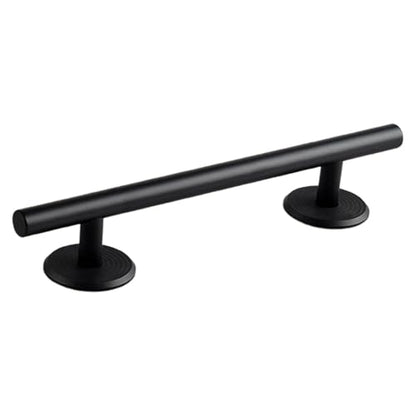 Simhoa Professional Fingerboard Rail, 20cm Skateboard Obstacle Rod with Stable Base, Mini Fingerboard Deck Fingerboard Ramp, Party Favor, Skatepark Accessory for Fingerboard Players, Round Black - color: 20cm Round Black