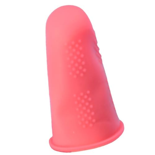 High Elasticities Silicone Finger Guard Reusable Finger Protecting Sleeves for Cooking Gardening Skin Protecting - style: 1 piece