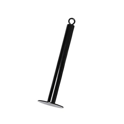 Steel Fixed Bracket Loading Pin with Heavy Duty Carabiner, Gym Fitness Barbell Weight Plate Barbell Plate Weight Tray Freeweight Rod Loading Pin - size: X-Large