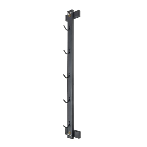 BLUSLM Wall Mounted Lat Pull Down Bar Organizer with Hooks, Home Gym Storage Rack for Lat Pulldown Attachments, Cable Attachments Rack for Gym Accessories - color: Cable Attachment Rack1