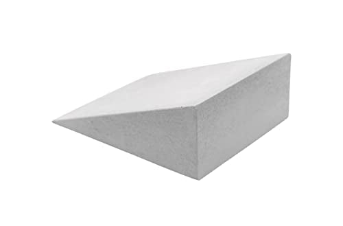 Teak Tuning 2PK Monument Series Concrete Fingerboard Medium Kicker Ramp Obstacles - 4" Long, 1.5" Tall - Ultra Premium, Super Durable Polymer Modified Concrete - Sterling Gray Colorway - style: Pack of 2