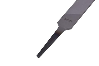 Century Drill & Tool 4052 Mill Bastard Hand File, 8" | Single cut, single-cut teeth, sharpening & smoothing, flat surface finishing, high carbon steel - size: 8 Inch