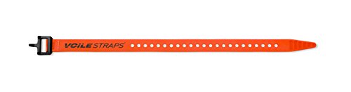 Voile Straps - 15" Nylon Buckle Orange - color: Orange
