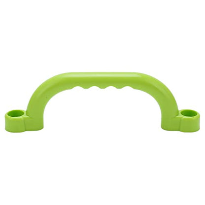 2-Pack Plastic Playground Handles - Textured Grip Rail for Climbing Frame Swing Sets and Treehouses