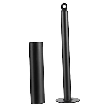 VANZACK 1Pc Steel Weight Loading Pin for Dumbbell Plates Durable Barbell Slice Load Rod for Strength Training and Fitness Equipment