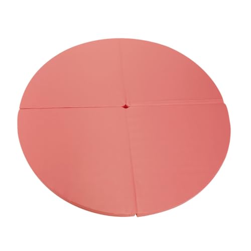 Folding Safety Mat for Home Spinning Round Pole Dance Mat, Round Foldable Aerial Yoga Mat for Pole Dancing, Gymnastics, Aerial Hoop, Simple Maintenance - size: 150*10cm/59.1*3.9in