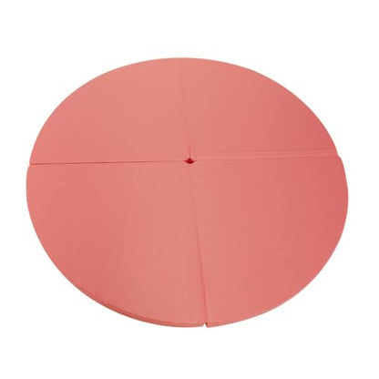 Folding Safety Mat for Home Spinning Round Pole Dance Mat, Round Foldable Aerial Yoga Mat for Pole Dancing, Gymnastics, Aerial Hoop, Simple Maintenance - size: 200*10cm/78.7*3.9in