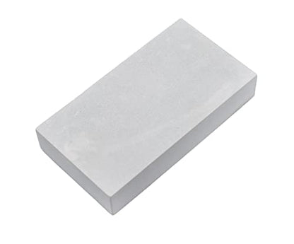Teak Tuning Monument Series Concrete Fingerboard Obstacle, Big Slab Manual Pad - 5.5" Wide, 3" Long, 1" Tall - Ultra Premium, Super Durable Polymer Modified Concrete - Sterling Gray Colorway