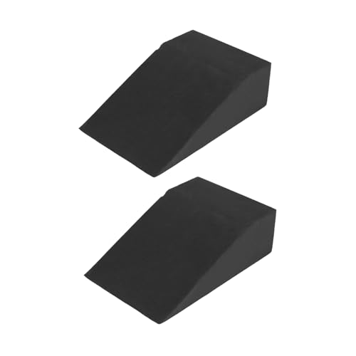 Slant Board for Heel Elevated Squat Weightlifting Calf Stretcher Slant Board for Mobility Balance and Strength Performance Pack of 2
