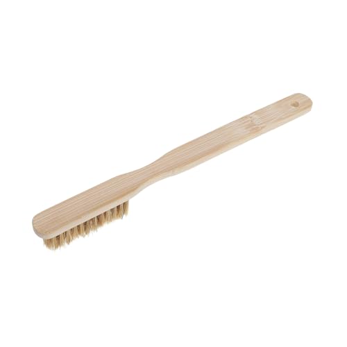 BESPORTBLE Rock Climbing Brush Bouldering Chalk Brush with Long Handle Natural Boar Hair Bristles Mountaineering Cleaning Tool for Indoor and Outdoor Climbing Holds