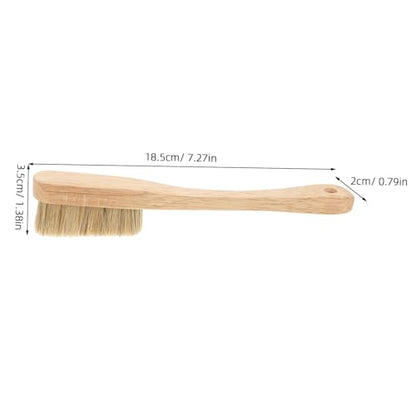 Abaodam Rock Climbing Brush with Ergonomic Handle Durable Boar Hair Bristles for Cleaning of Holds Lightweight Portable for Bouldering and Climbing